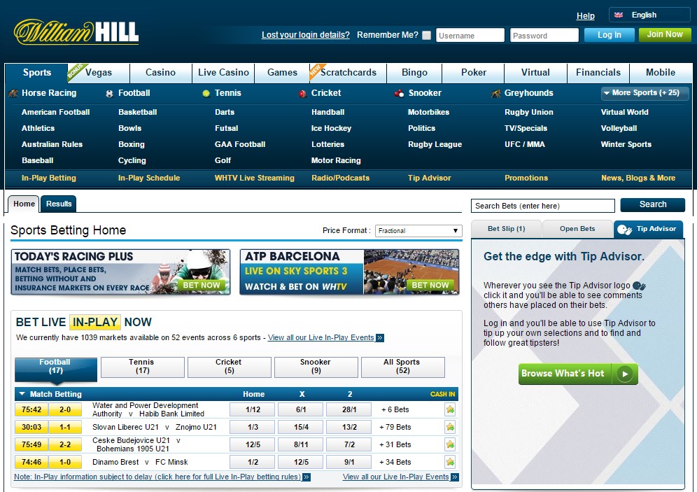 William Hill Sportsbook