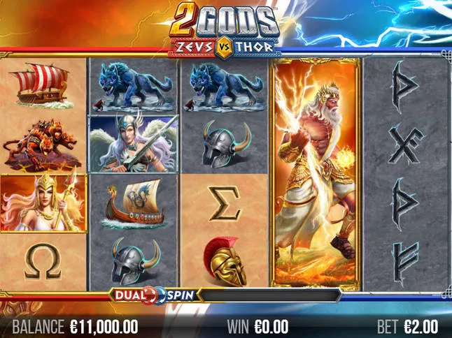 2 gods Zeus VS Thor
